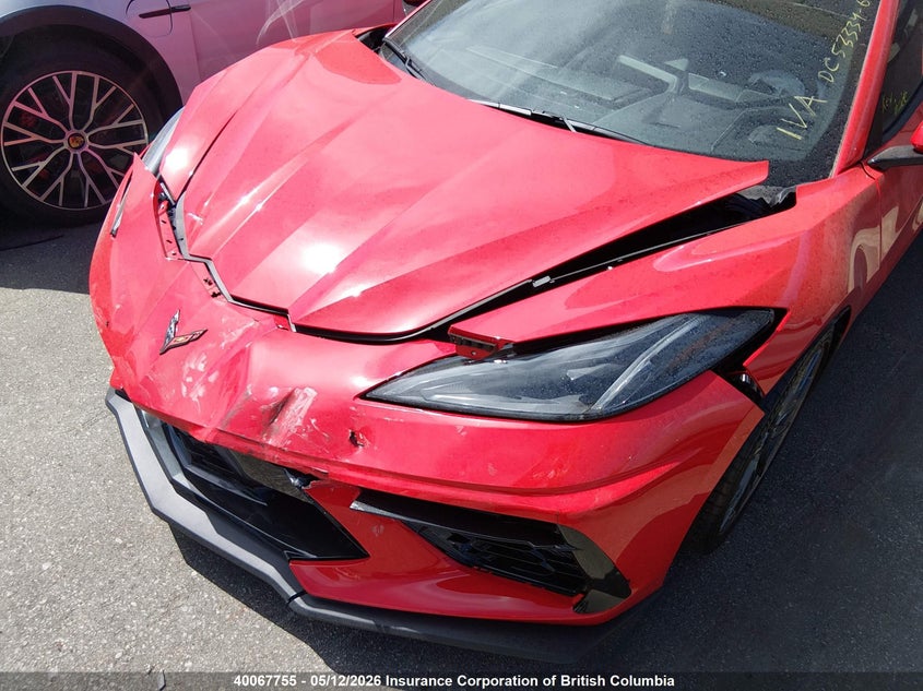 2026 CHEVROLET CORVETTE COUPE 6.2L V-8 DI, VVT, 490HP