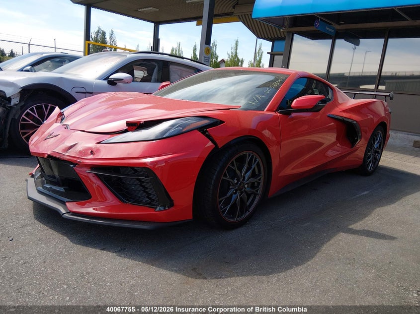 2026 CHEVROLET CORVETTE COUPE 6.2L V-8 DI, VVT, 490HP