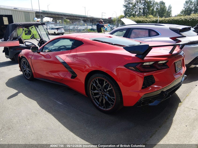 2026 CHEVROLET CORVETTE COUPE 6.2L V-8 DI, VVT, 490HP
