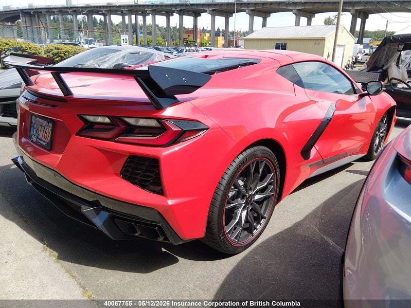 2026 CHEVROLET CORVETTE COUPE 6.2L V-8 DI, VVT, 490HP
