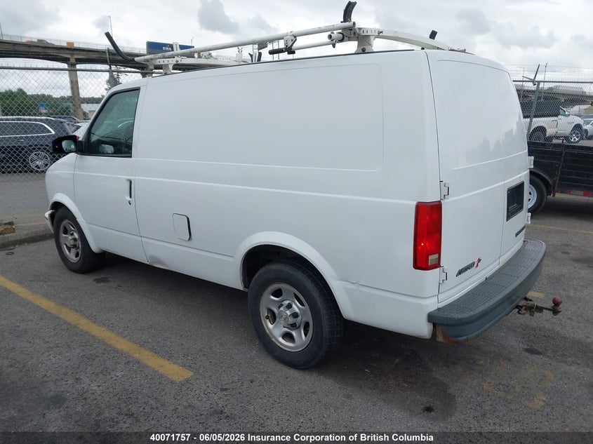 2005 CHEVROLET ASTRO VAN 4.3L V6 FI F