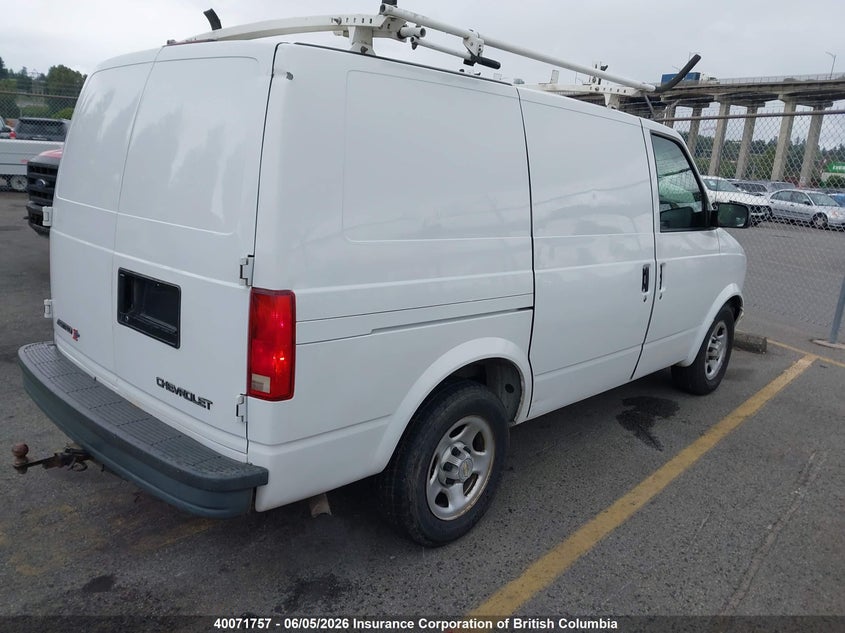 2005 CHEVROLET ASTRO VAN 4.3L V6 FI F