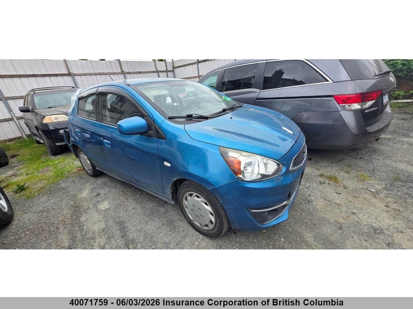 Vin: ml32a3hj9hh003645, lot: 30086879, mitsubishi mirage es 20173