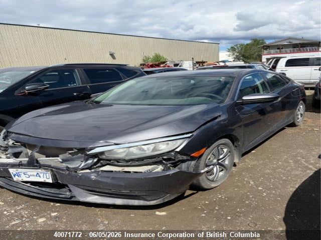 Vin: 2hgfc2f53gh033744, lot: 30086894, honda civic 20162