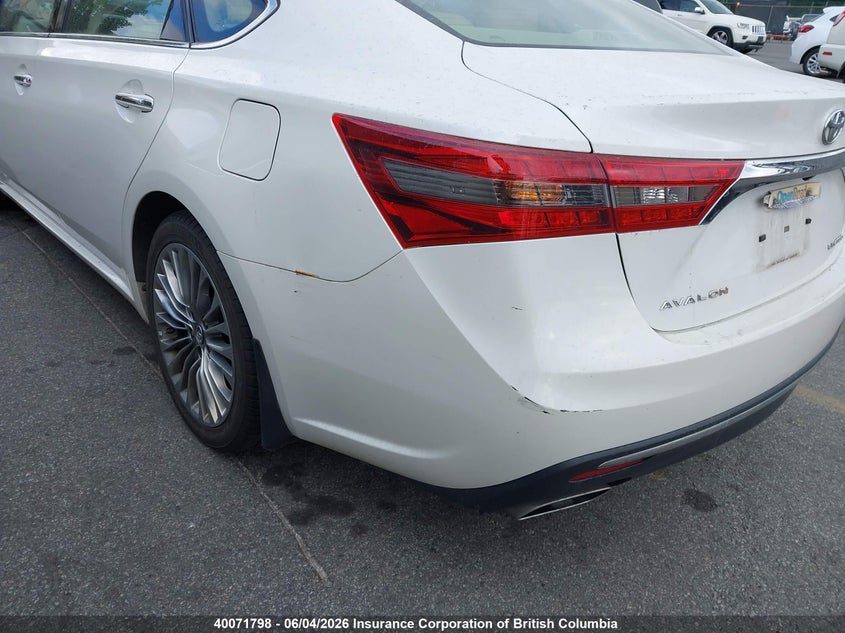 2016 Toyota Avalon Xle Plus/Premium/Tour/Ltd VIN: 4T1BK1EB0GU214746 Lot: 40071798