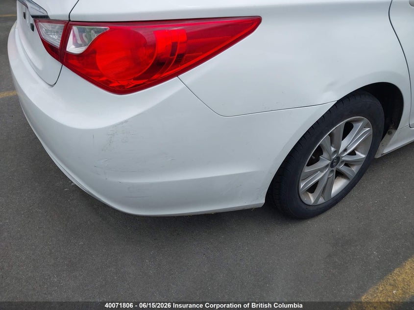 2013 HYUNDAI SONATA SEDAN 2.4L I-4 DI, DOHC, VVT, 198HP