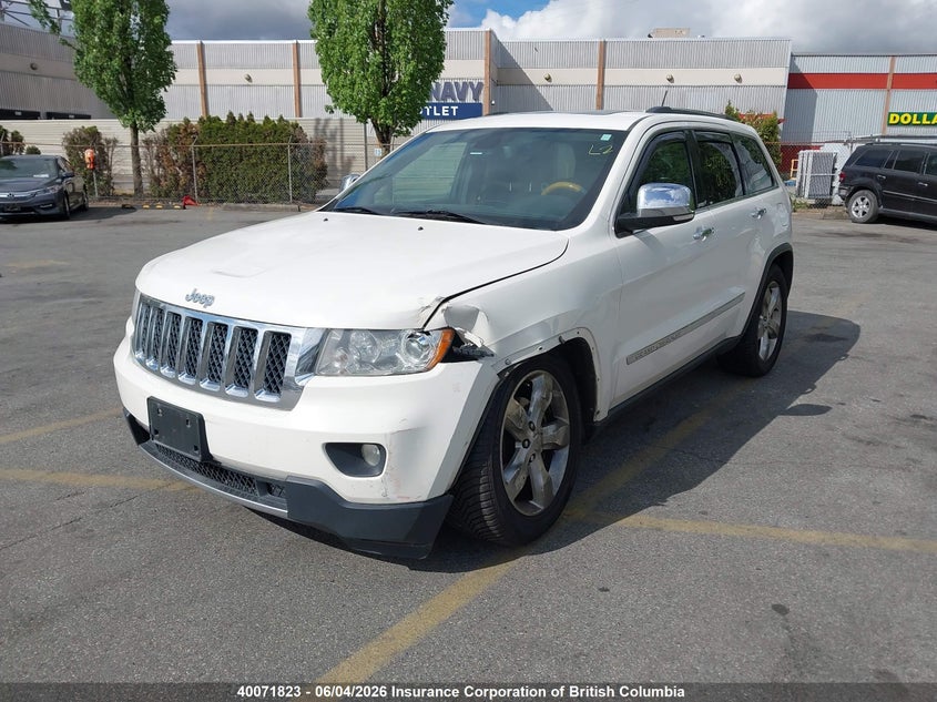 Vin: 1c4rjfcgxcc280190, lot: 30086959, jeep grand cherokee overland 20122