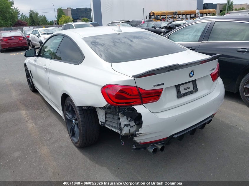 Vin: wba4w5c51kae49964, lot: 30086978, bmw 430i 20193