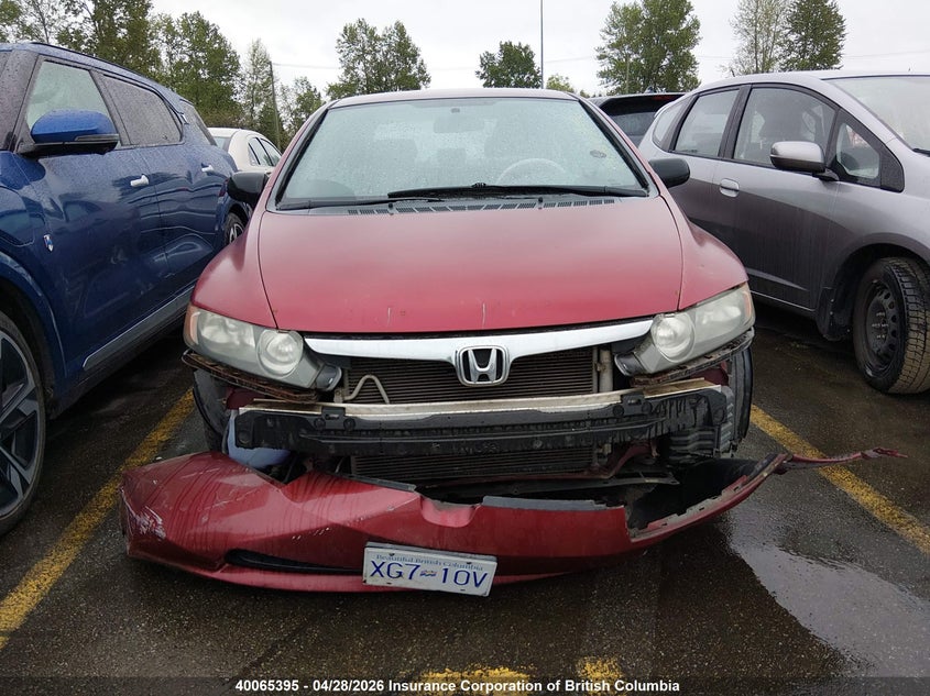 2008 Honda Civic Dx VIN: 2HGFA15288H009626 Lot: 40065395