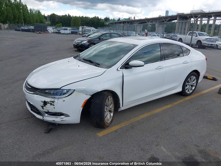 Vin: 1c3ccccg1fn606776, lot: 30087017, chrysler 200 20152