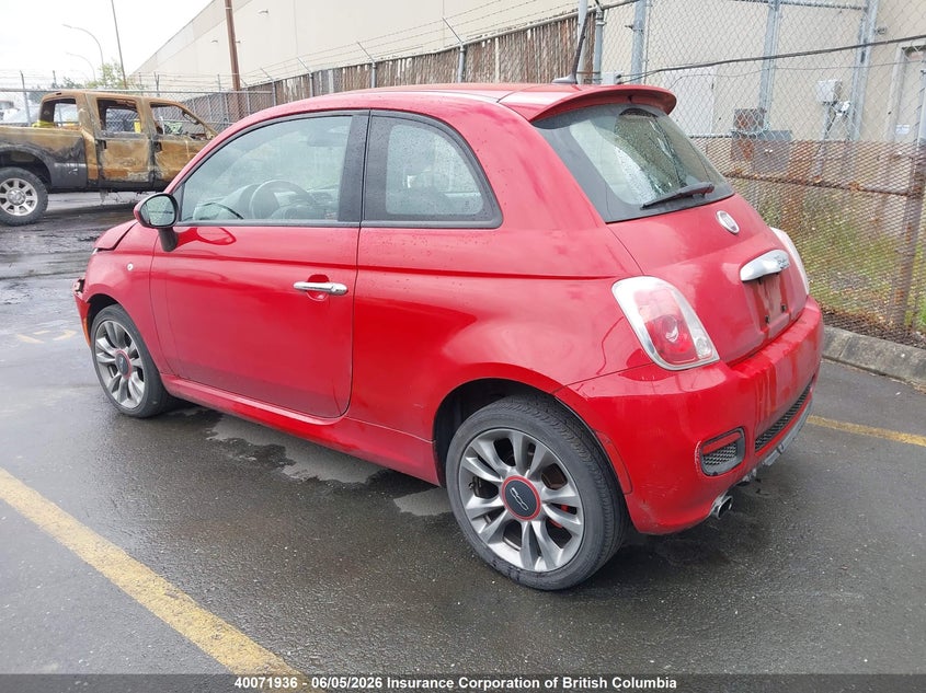 Vin: 3c3cffbr4et244422, lot: 30087112, fiat 500 20143