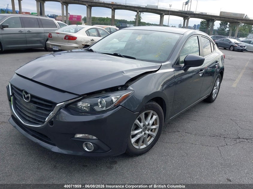 Vin: 3mzbm1v77em110635, lot: 30087143, mazda 3 touring 20142