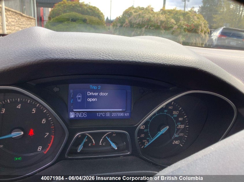 2012 FORD FOCUS SEDAN 2.0L I-4 DI, DOHC, VVT, 160HP