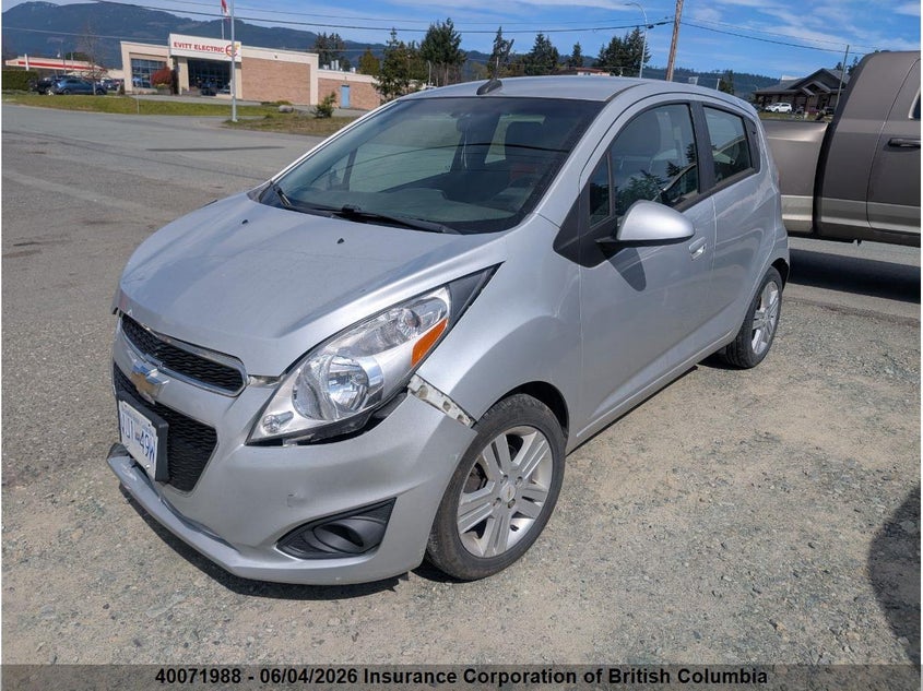2013 CHEVROLET SPARK HATCHBACK 1.2L I4 FI DOHC 16V NF4