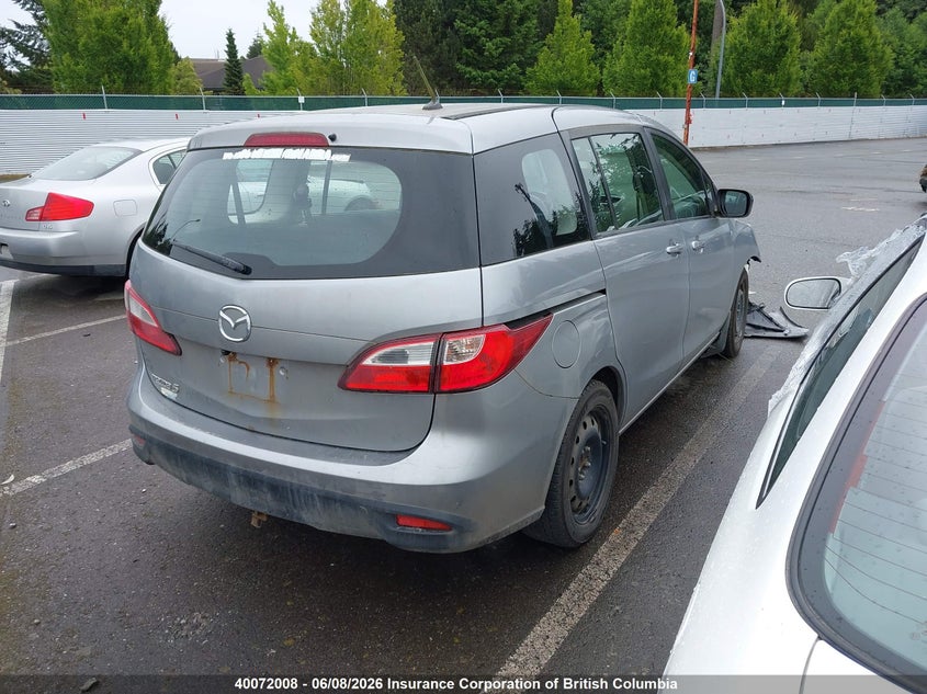 Vin: jm1cw2cl4h0194671, lot: 30087196, mazda 5 touring 20174