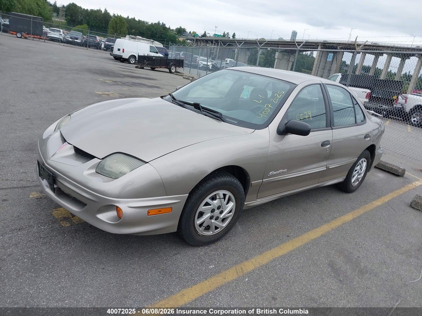 2001 PONTIAC SUNFIRE SEDAN 2.2L I-4 115HP