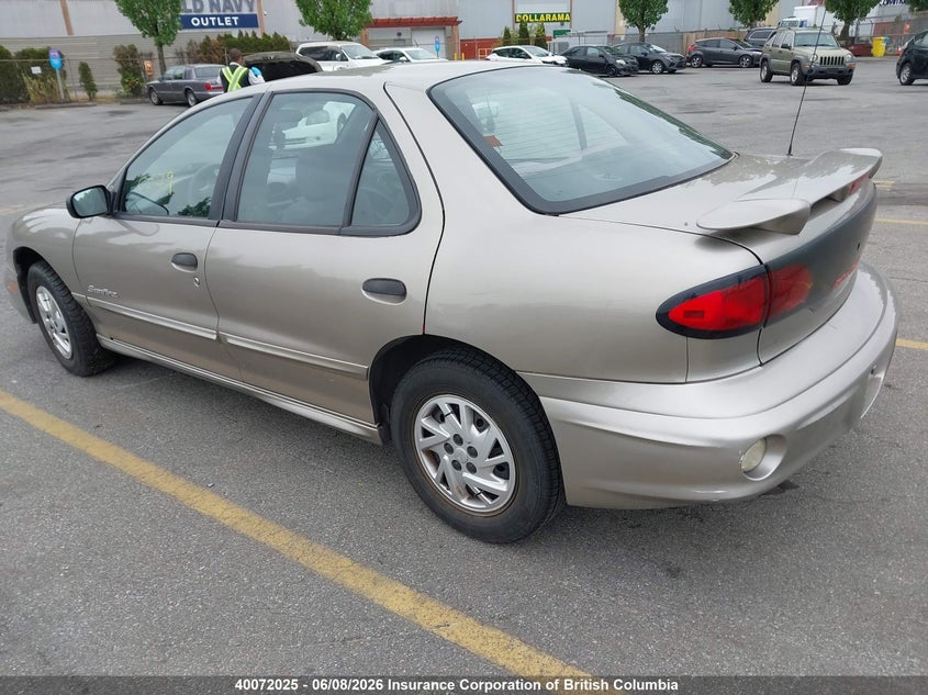 2001 PONTIAC SUNFIRE SEDAN 2.2L I-4 115HP