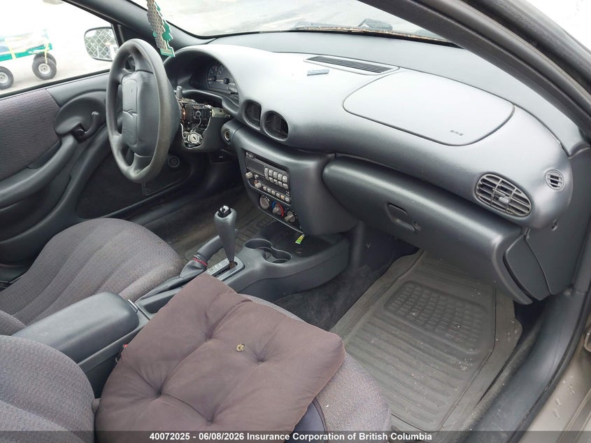 2001 PONTIAC SUNFIRE SEDAN 2.2L I-4 115HP