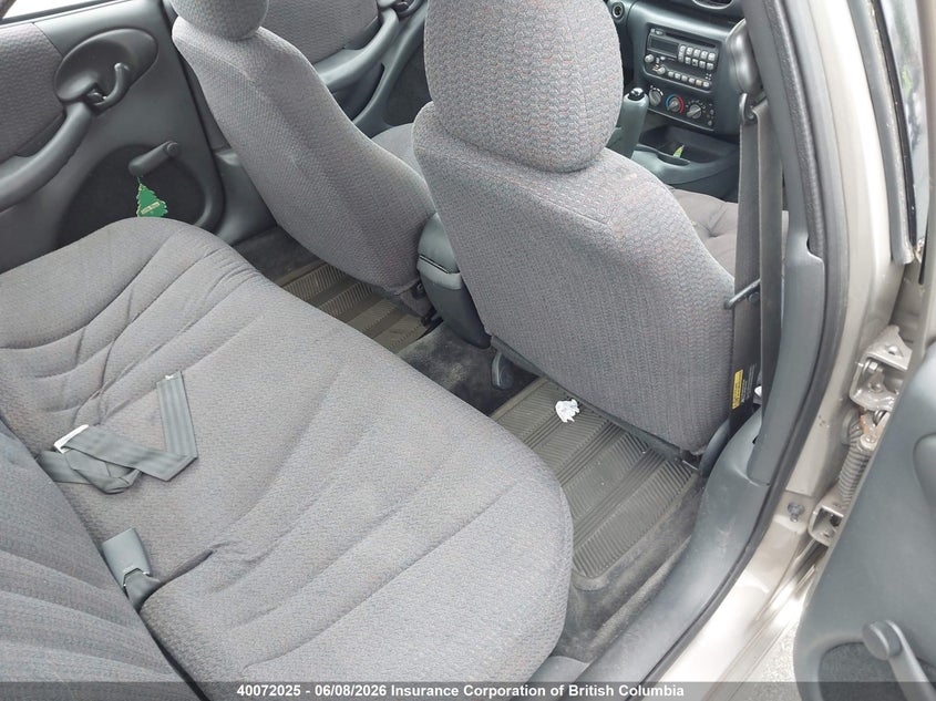 2001 PONTIAC SUNFIRE SEDAN 2.2L I-4 115HP