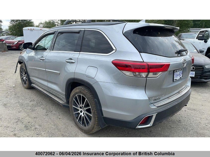 Vin: 5tdjzrfh2hs374498, lot: 30087264, toyota highlander xle 20173