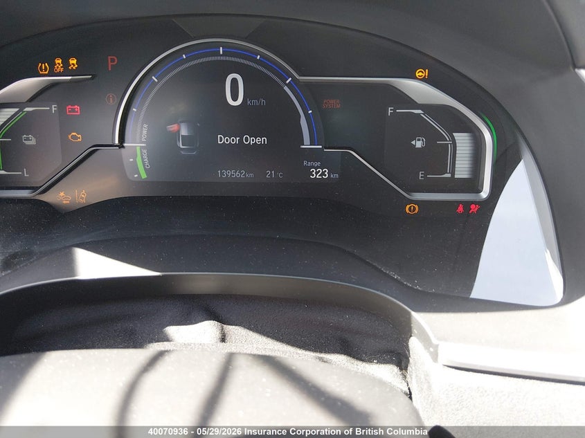 2020 Honda Clarity Touring VIN: JHMZC5F32LC800491 Lot: 40070936