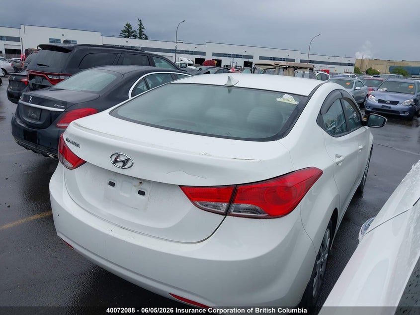 Vin: 5npdh4ae6dh295304, lot: 30087296, hyundai elantra gls/limited 20134