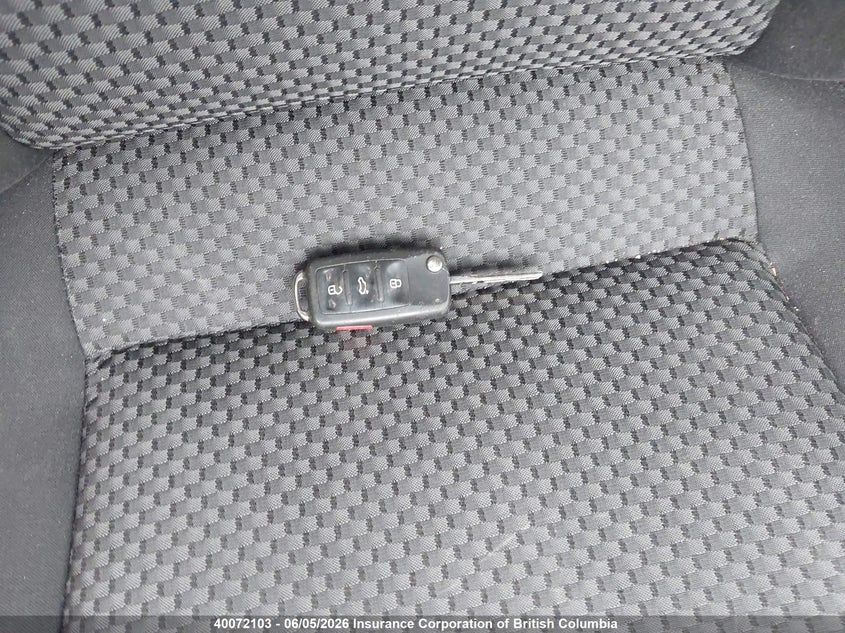 2012 VOLKSWAGEN JETTA SEDAN 2.0L I4 FI DOHC 16V NF4