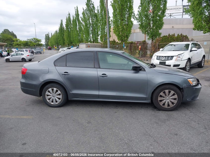 2012 VOLKSWAGEN JETTA SEDAN 2.0L I4 FI DOHC 16V NF4