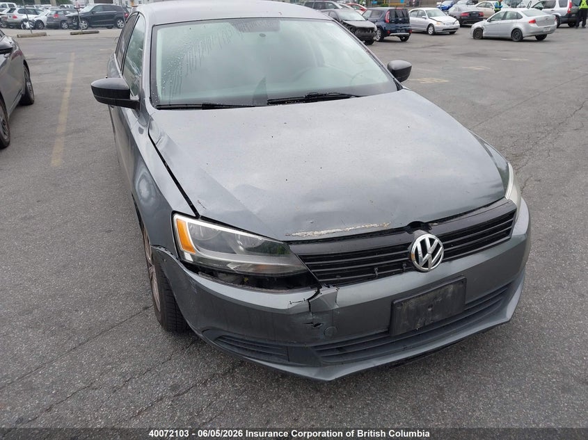 2012 VOLKSWAGEN JETTA SEDAN 2.0L I4 FI DOHC 16V NF4