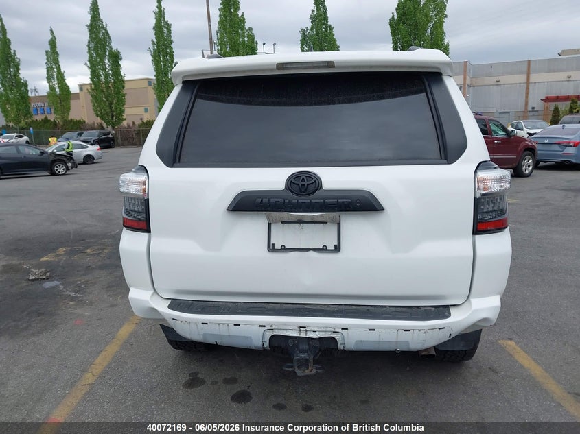 2022 Toyota 4Runner VIN: JTERU5JR5N6046252 Lot: 40072169