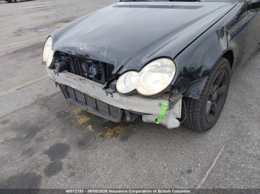 2005 Mercedes-Benz C 230 Kompressor Sport VIN: WDBRN40J75A673599 Lot: 40072193