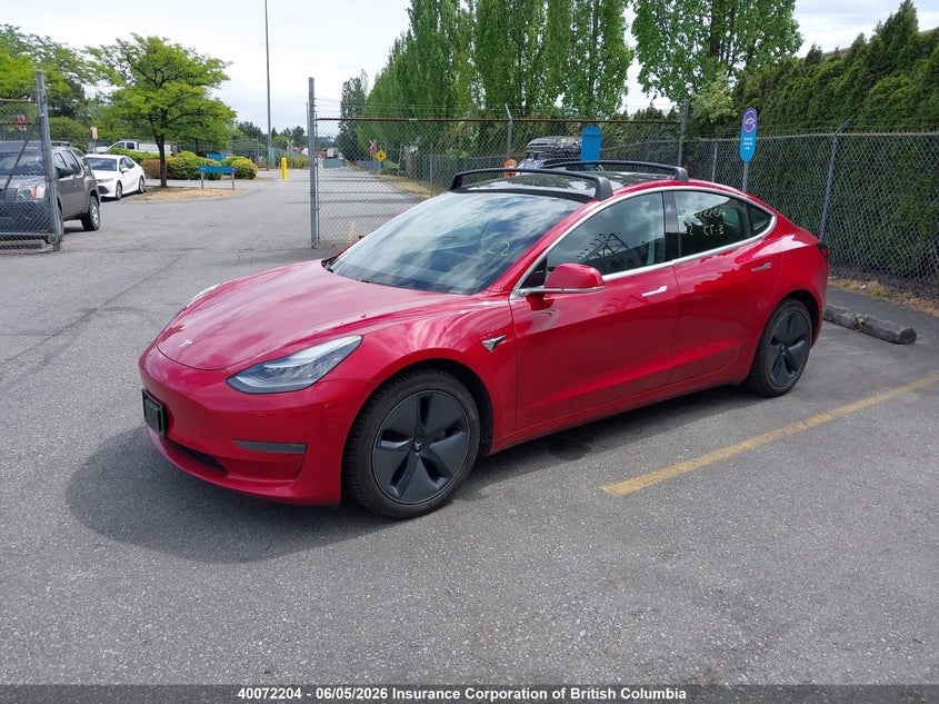 Vin: 5yj3e1ea7lf734257, lot: 30087435, tesla model 3 20202