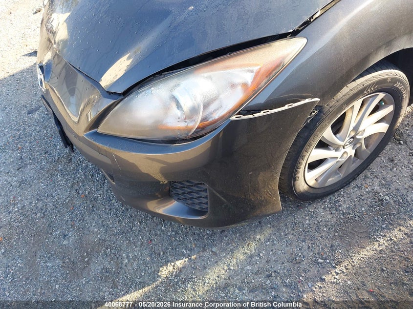 2013 Mazda 3 I VIN: JM1BL1KF4D1748130 Lot: 40068777