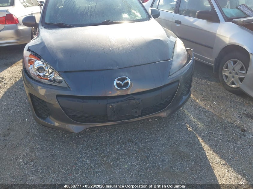 2013 Mazda 3 I VIN: JM1BL1KF4D1748130 Lot: 40068777