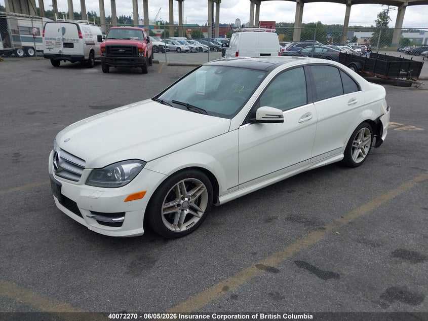 Vin: wddgf8bb7ca734066, lot: 30087508, mercedes-benz c 300 4matic 20122