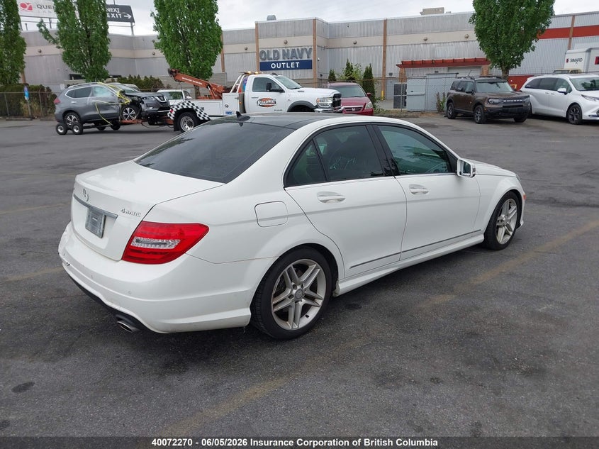 Vin: wddgf8bb7ca734066, lot: 30087508, mercedes-benz c 300 4matic 20124
