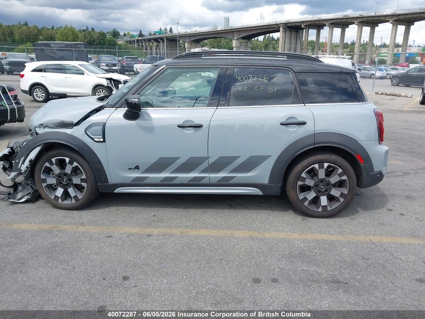2023 Mini Cooper S Countryman All4 VIN: WMZ83BR08P3P89127 Lot: 40072287