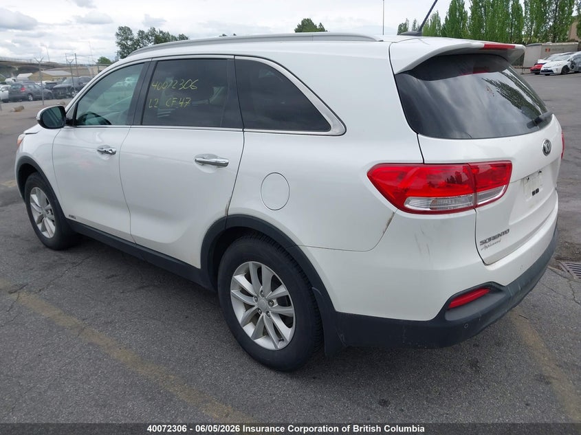 Vin: 5xypgda18gg182639, lot: 30087554, kia sorento lx/l 20163