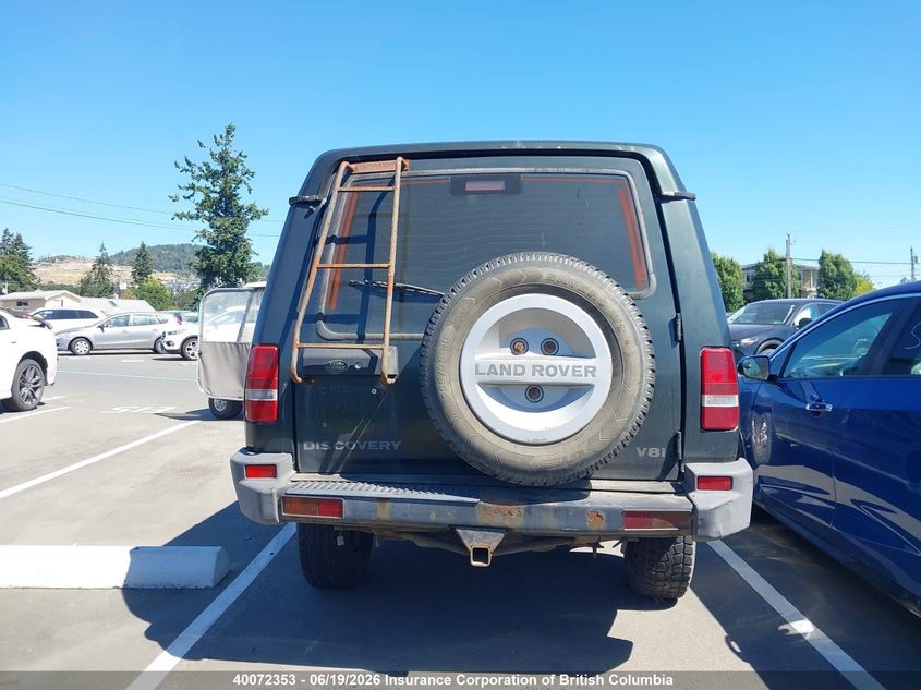 1995 Land Rover Discovery VIN: SALJY1247SA158456 Lot: 40072353