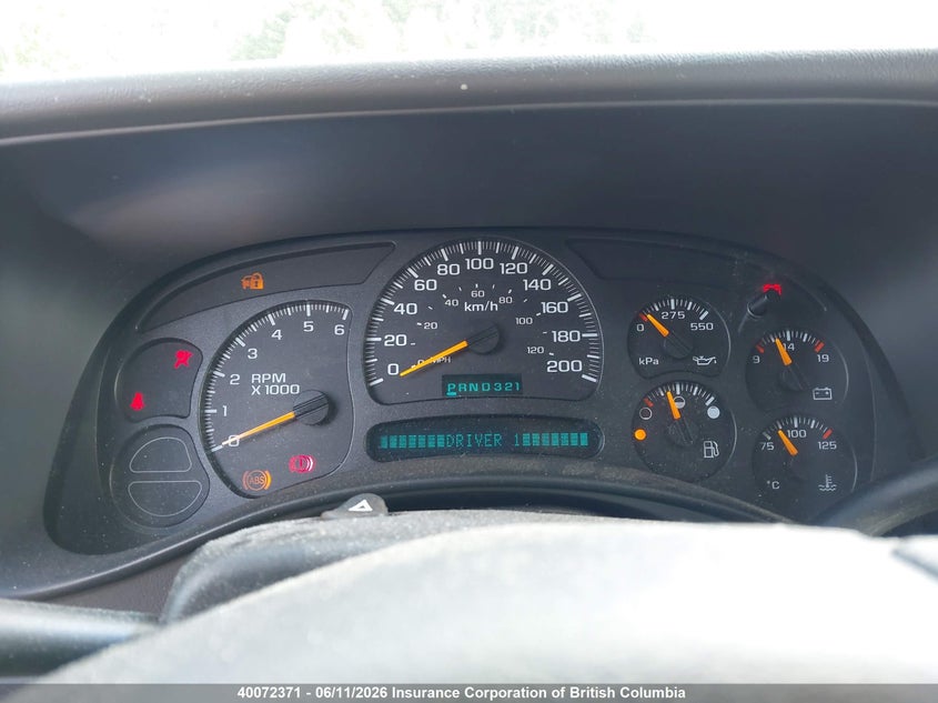 2003 CHEVROLET EXPRESS SPORT UTILITY VEHICLE N/A