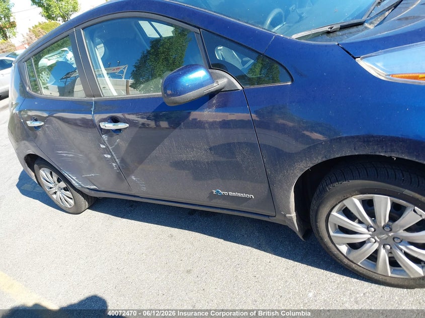 2017 Nissan Leaf VIN: 1N4BZ0CP6HC303002 Lot: 40072470