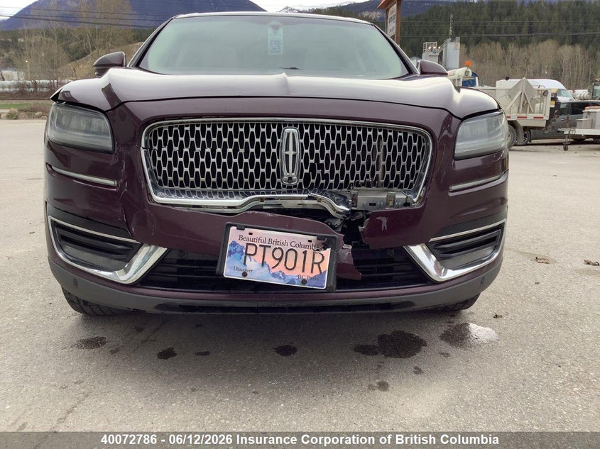 2020 Lincoln Nautilus Reserve VIN: 2LMPJ8K91LBL05239 Lot: 40072786