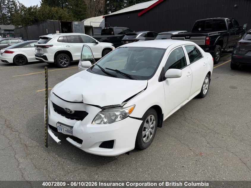 2010 TOYOTA COROLLA SEDAN 1.8L I4 FI DOHC 16V NF4