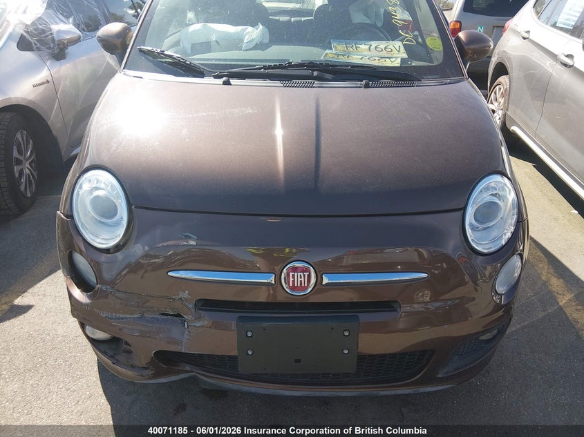 2013 Fiat 500 Sport VIN: 3C3CFFBR0DT667464 Lot: 40071185