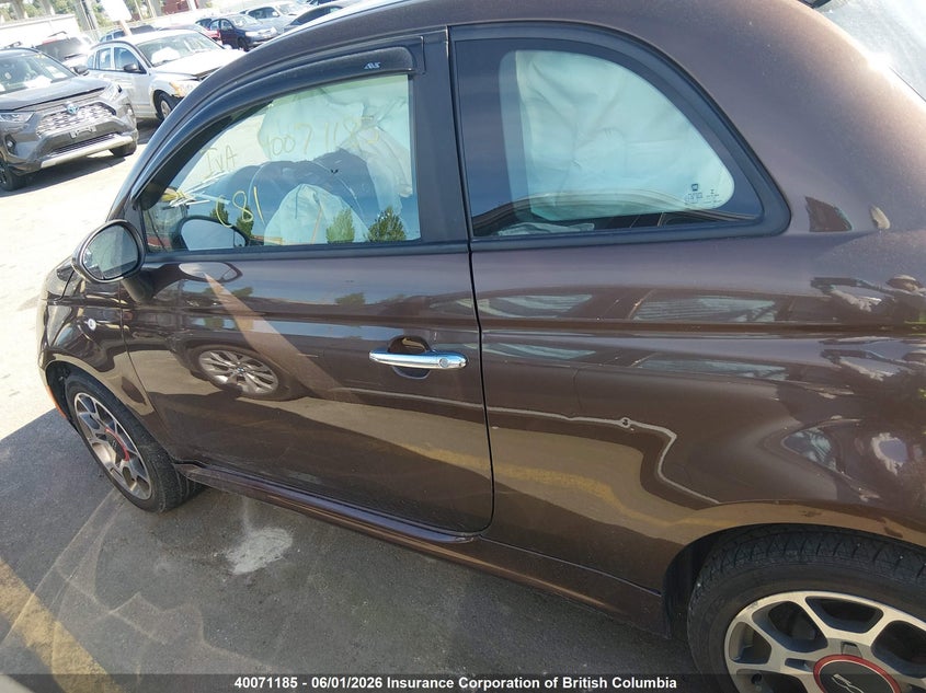 2013 Fiat 500 Sport VIN: 3C3CFFBR0DT667464 Lot: 40071185