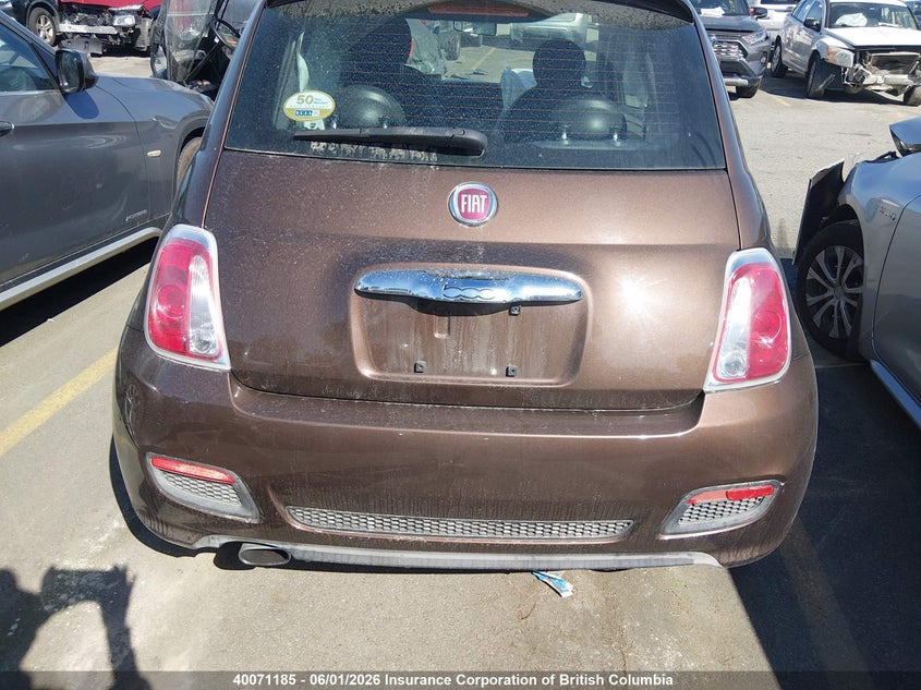 2013 Fiat 500 Sport VIN: 3C3CFFBR0DT667464 Lot: 40071185