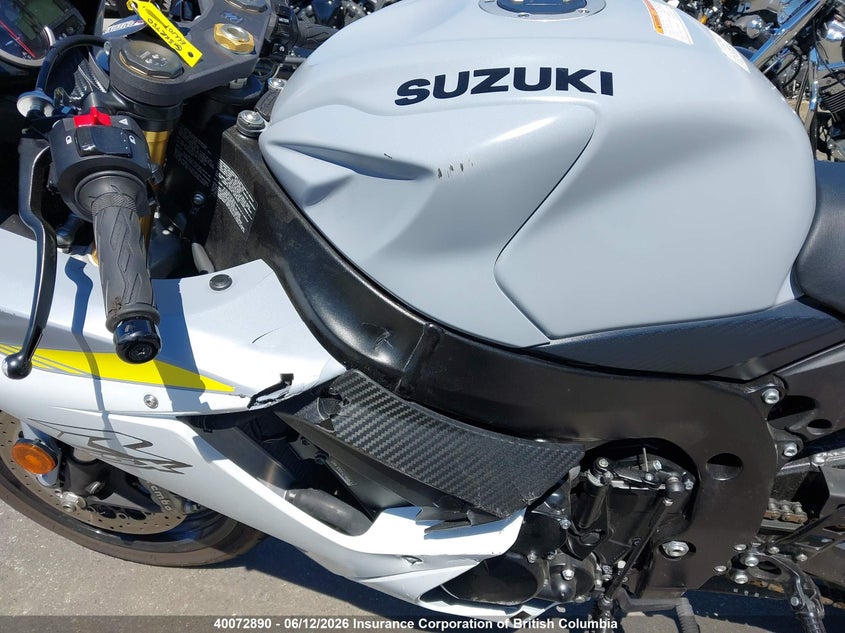 2022 Suzuki Gsx-R750 VIN: JS1GR7MA3N7100019 Lot: 40072890