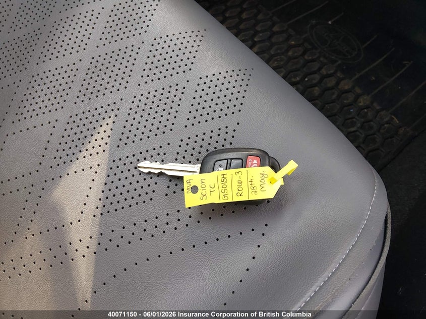 2015 TOYOTA SCION TC HATCHBACK 2.5L I-4 DOHC, VVT, 179HP