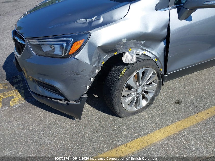 2019 Buick Encore Preferred VIN: KL4CJASB1KB848761 Lot: 40072974