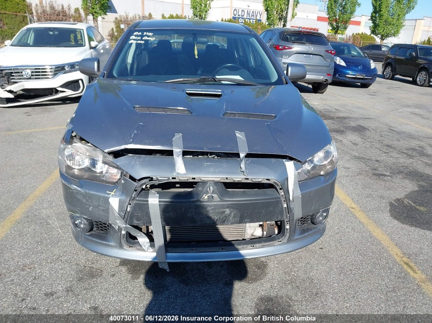 2012 Mitsubishi Lancer Ralliart VIN: JA32V6FV7CU603748 Lot: 40073011